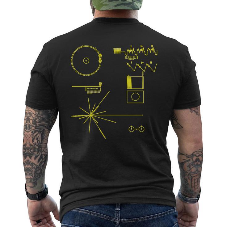 クラシック Nasa ボイジャー ゴールデンレコード 長袖tシャツ メンズTシャツ バックプリント
