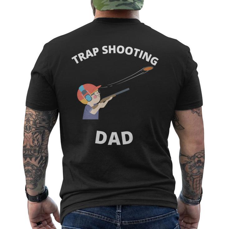クレイトラップ 射撃 お父さん アウトドア スポーツ メンズ 長袖tシャツ メンズTシャツ バックプリント