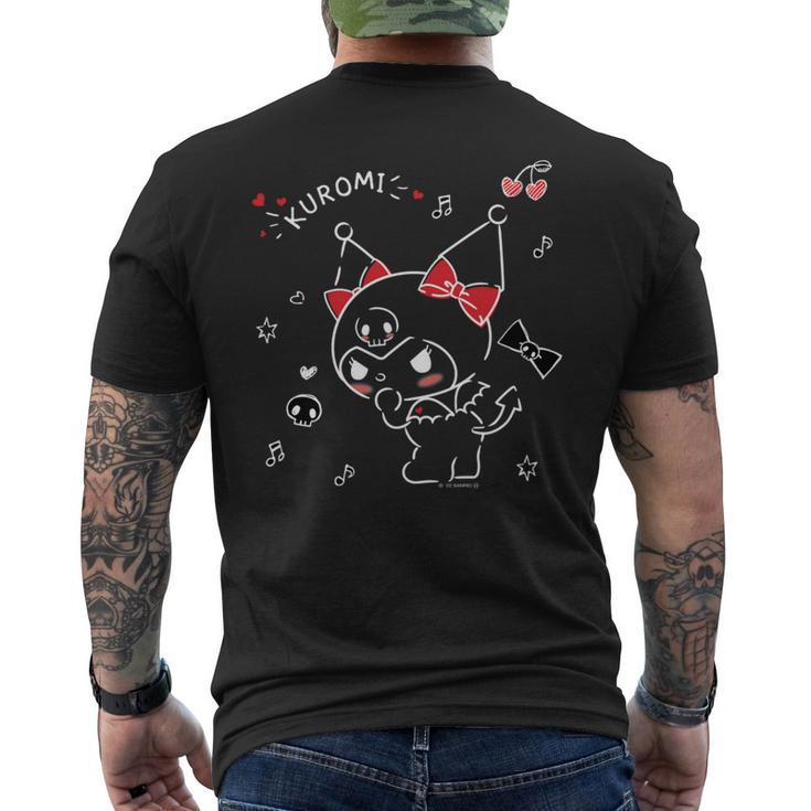 クロミ Usデザイン リボン 長袖tシャツ メンズTシャツ バックプリント