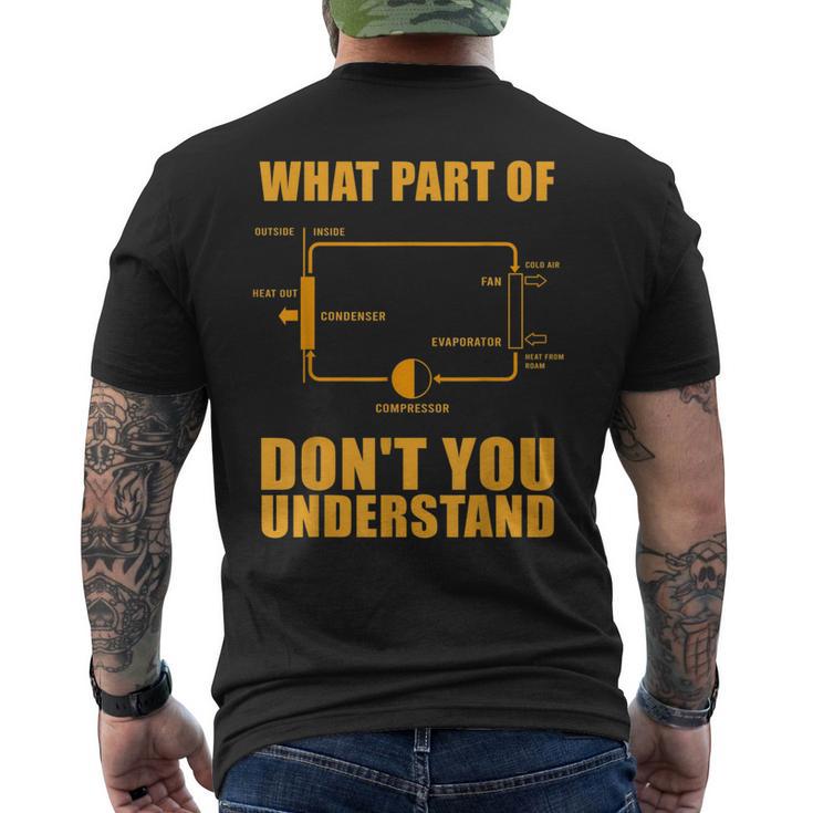 クールhvac デザイン メンズ レディース エアコン換気 メンズTシャツ バックプリント