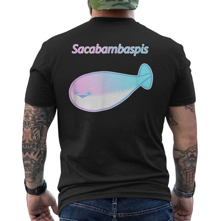 サカバンバスピス パステルカラー おもしろ ゆるかわ かわいい ギフト メンズTシャツ バックプリント
