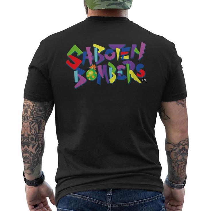サボテンボンバーズ 01 メンズTシャツ バックプリント