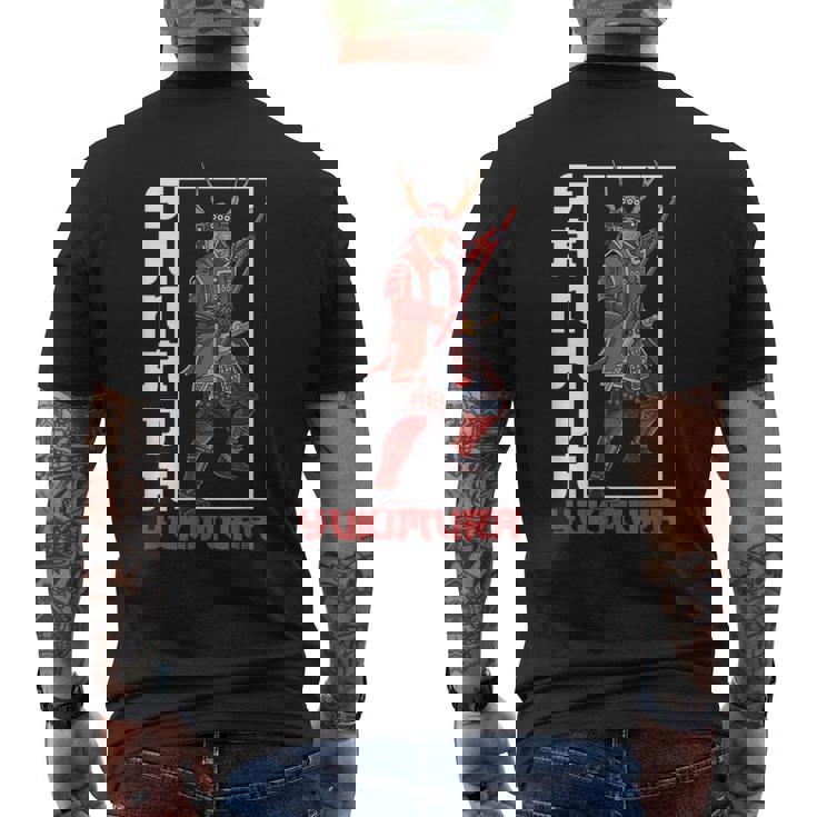 サムライ真田幸村 メンズTシャツ バックプリント