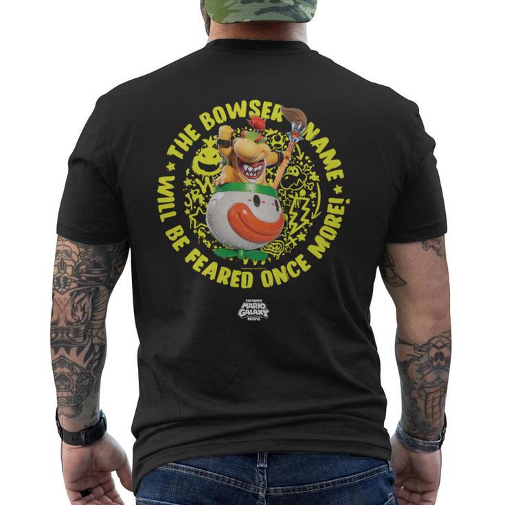 ザ・スーパーマリオギャラクシー・ムービー Bowser Jr Feared 長袖tシャツ メンズTシャツ バックプリント