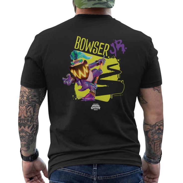 ザ・スーパーマリオギャラクシー・ムービー Wonder Bowser Jr Power 長袖tシャツ メンズTシャツ バックプリント