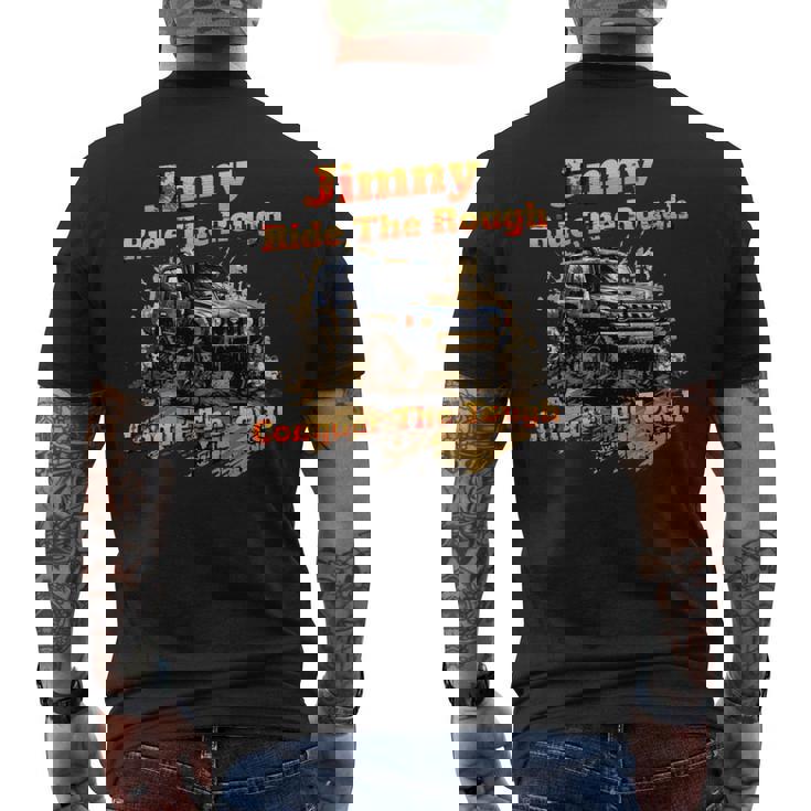 ジムニー 4X4 オフロード トラック 長袖tシャツ メンズTシャツ バックプリント