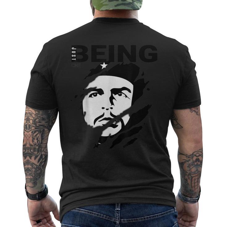 ジャストビーイングチェ・ゲバラ メンズTシャツ バックプリント
