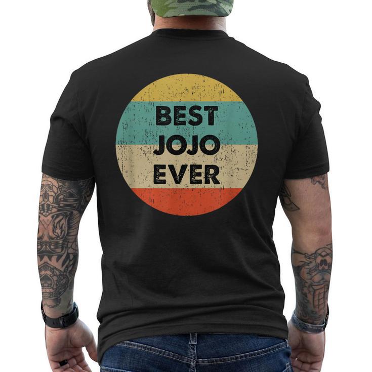 ジョジョ名 メンズTシャツ バックプリント
