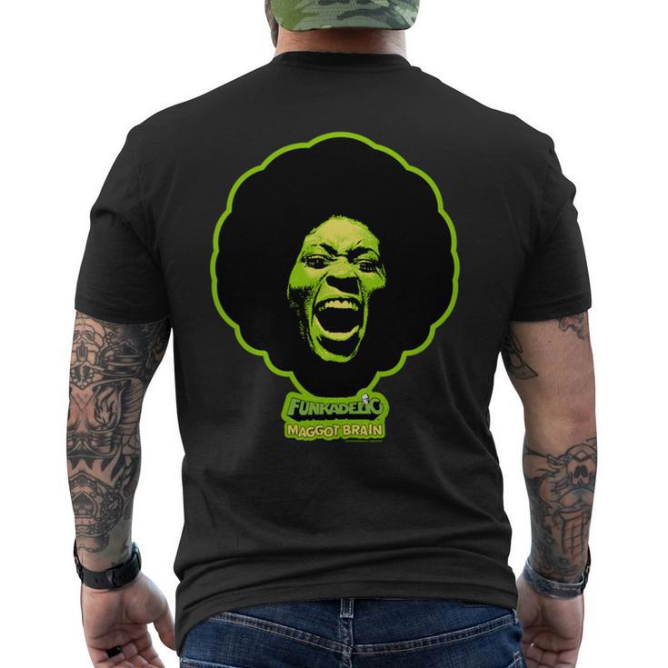 ジョージ・クリントン・ファンカデリック・グリーン・マゴット・ブレイン 長袖tシャツ メンズTシャツ バックプリント