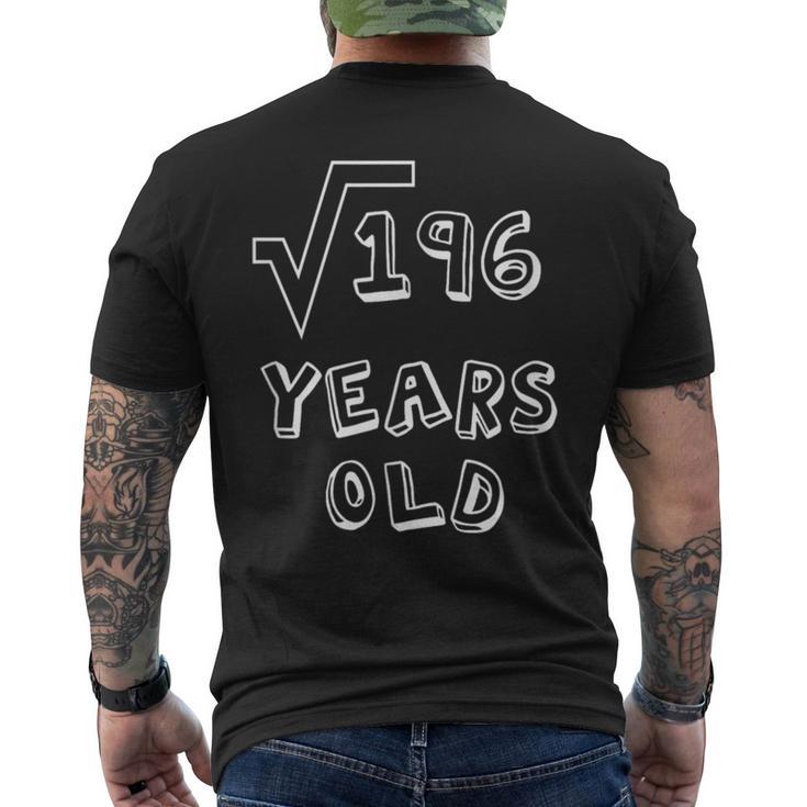 スクエアルート 196年 メンズTシャツ バックプリント