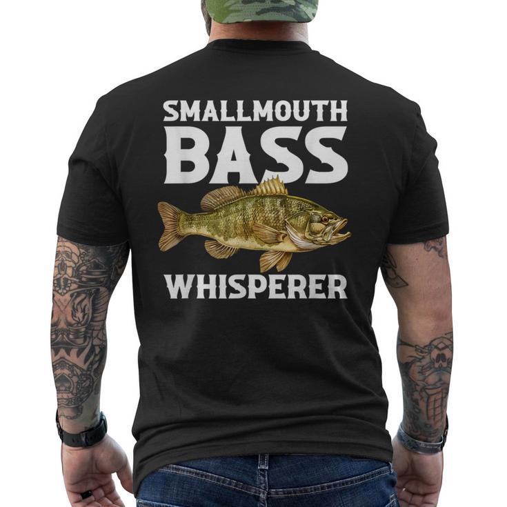 スモールマウスバス ウィスパラー コクチバス メンズTシャツ バックプリント
