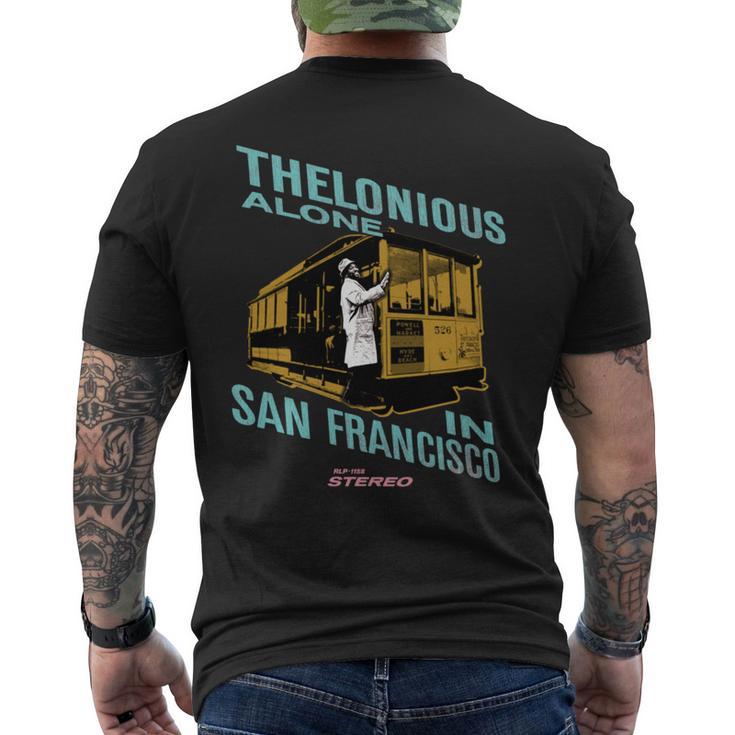 セロニアス・モンク・ジャズ・マーチ サンフランシスコのアローン 長袖tシャツ メンズTシャツ バックプリント