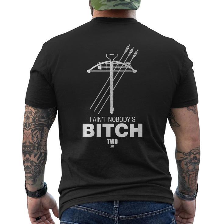 ダリル・誰もいないb-Tch メンズTシャツ バックプリント