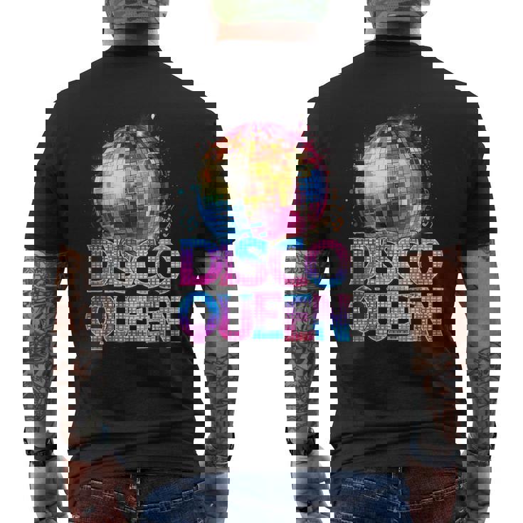 ディスコクイーン 70年代ディスコをテーマにしたヴィンテージ70年代コスチューム。 メンズTシャツ バックプリント