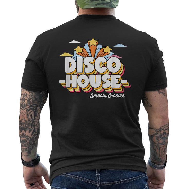ディスコハウスファンクソウルハウスミュージック メンズTシャツ バックプリント