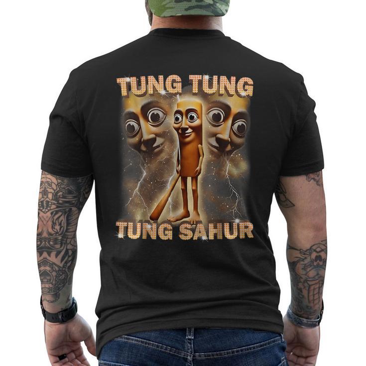 トゥン・トゥン・サフールは面白いイタリアの頭脳を呼んでいます メンズTシャツ バックプリント