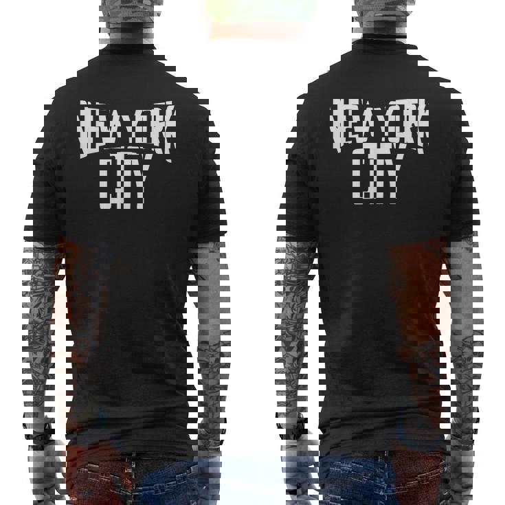 ニューヨークシティシャツ レディース メンズ クールマンハッタン メンズTシャツ バックプリント