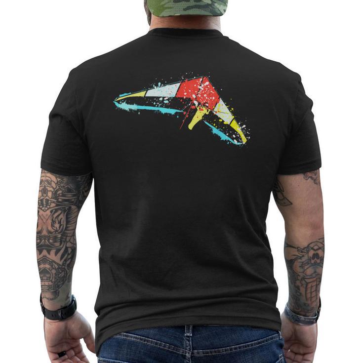 ハング グライダー デルタ グライダー グライダー ハング グライダー メンズTシャツ バックプリント
