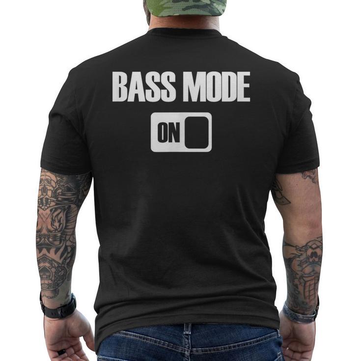 バスモードで楽しい音楽コーラスが歌います。 メンズTシャツ バックプリント