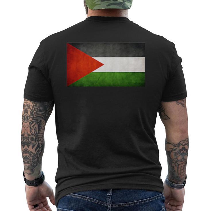 パレスチナ国旗tシャツパレスチナ国旗 メンズTシャツ バックプリント