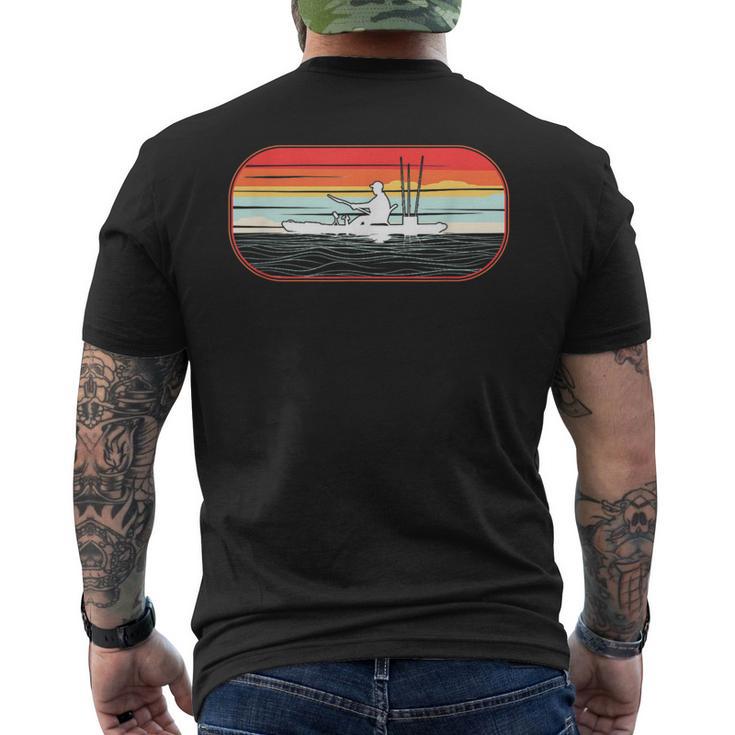 フィッシングカヤック 足漕ぎ カヤック フィッシャーマン メンズTシャツ バックプリント