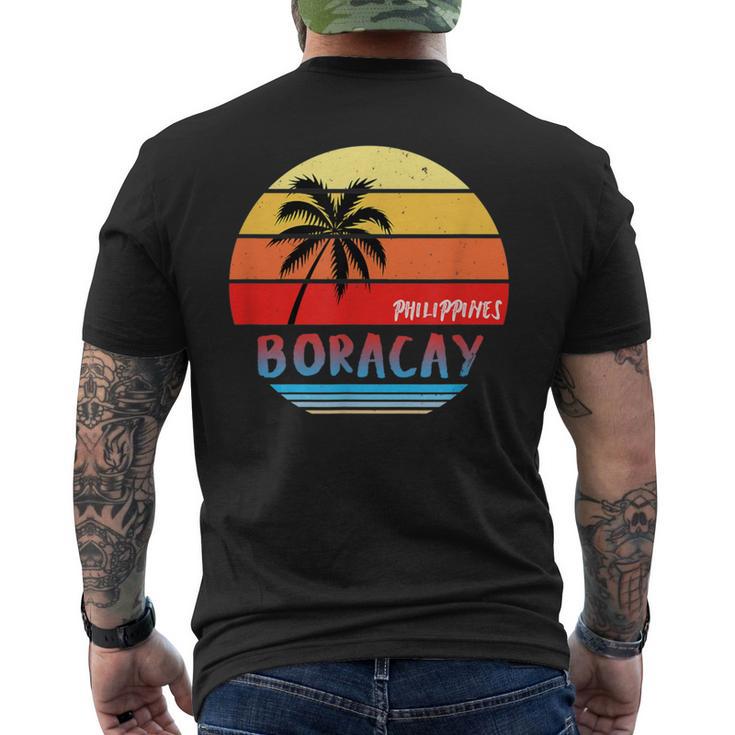 フィリピン ボラカイ メンズTシャツ バックプリント