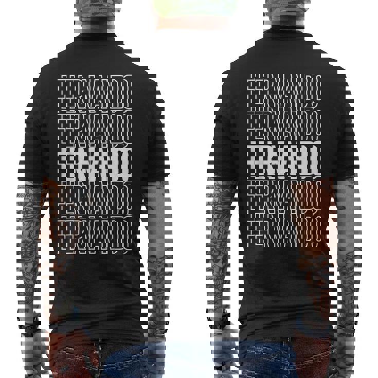 フェルナンド メンズTシャツ バックプリント