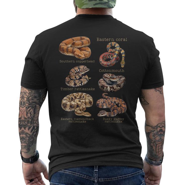フロリダ 毒蛇 キッズ 教育用 毒の生活 メンズTシャツ バックプリント