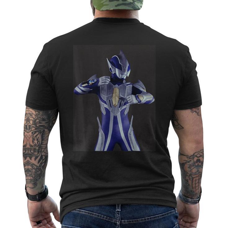ブロマイドシリーズ ハンターナイト ツルギ メンズTシャツ バックプリント