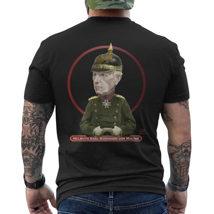 ヘルムート・カール・ベルンハルト・フォン・モルトケ メンズTシャツ バックプリント