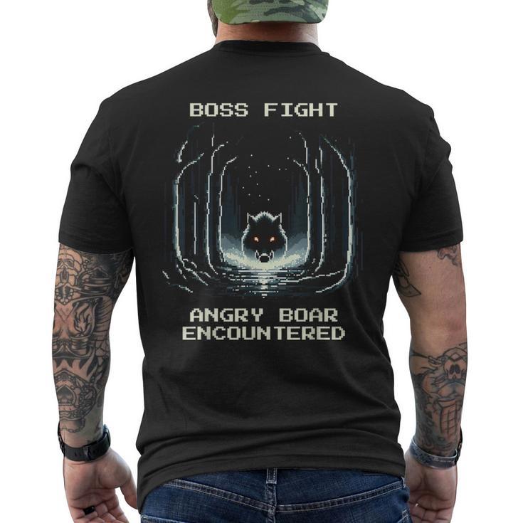 ボスファイト メンズTシャツ バックプリント