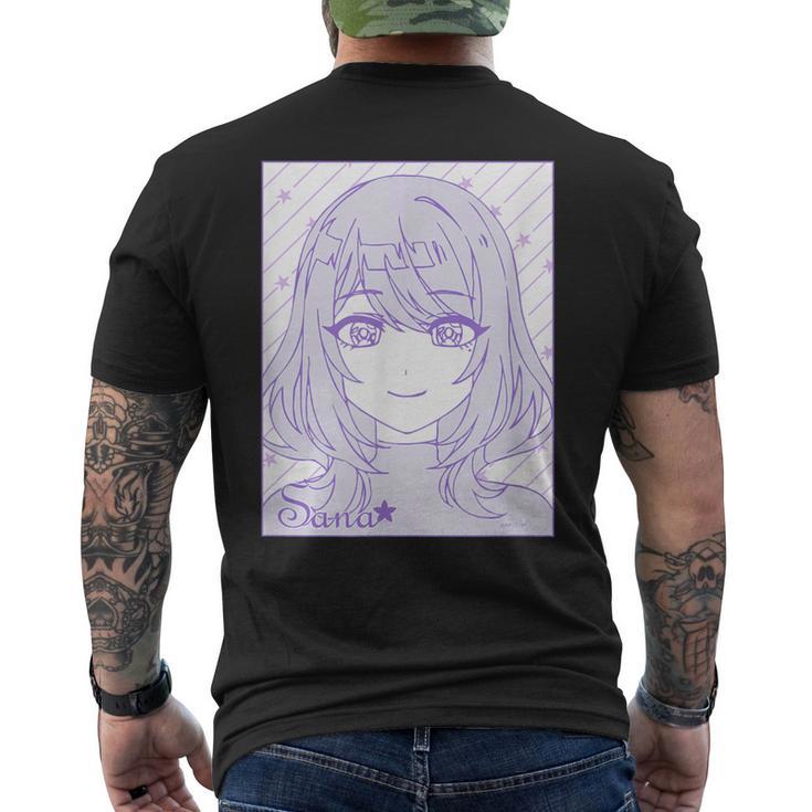 ポールプリンセス フェイスシリーズ サナ メンズTシャツ バックプリント
