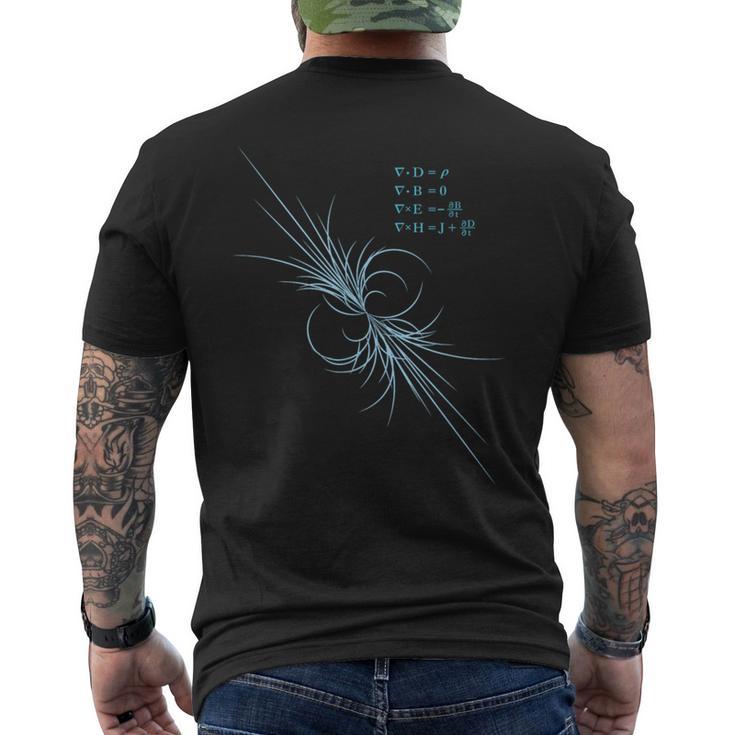 マクスウェル 方程式 物理学 研究 科学愛好家 物理学者 メンズTシャツ バックプリント