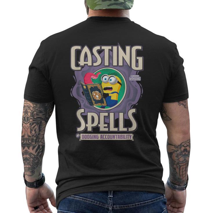 ミニオンズ＆モンスターズ Castingpells メンズTシャツ バックプリント