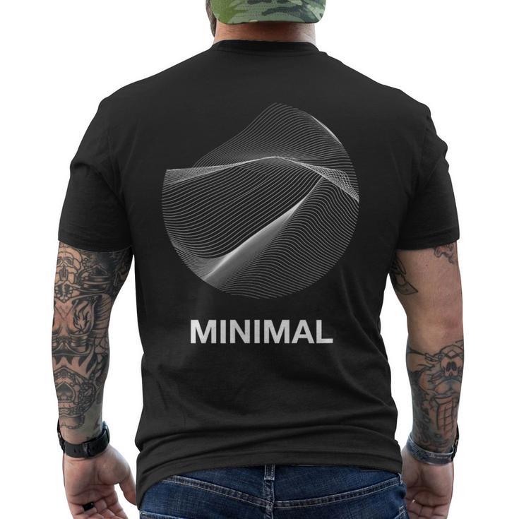 ミニマルミュージック レトロ テクノミュージック レイバー Edm パーティー 90年代 メンズTシャツ バックプリント