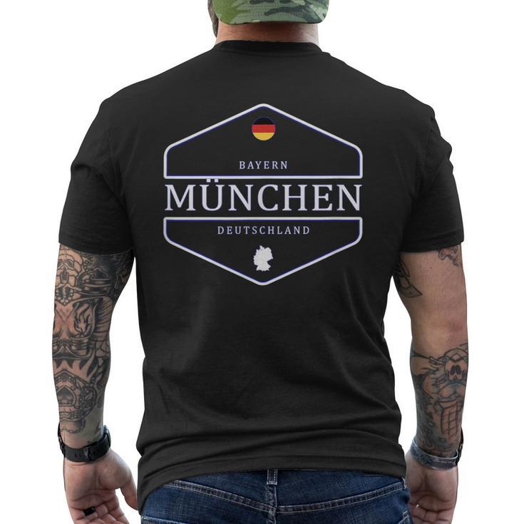 ミュンヘン バイエルン ドイツ ミュンヘン バイエルン ドイツ Cv4 メンズTシャツ バックプリント