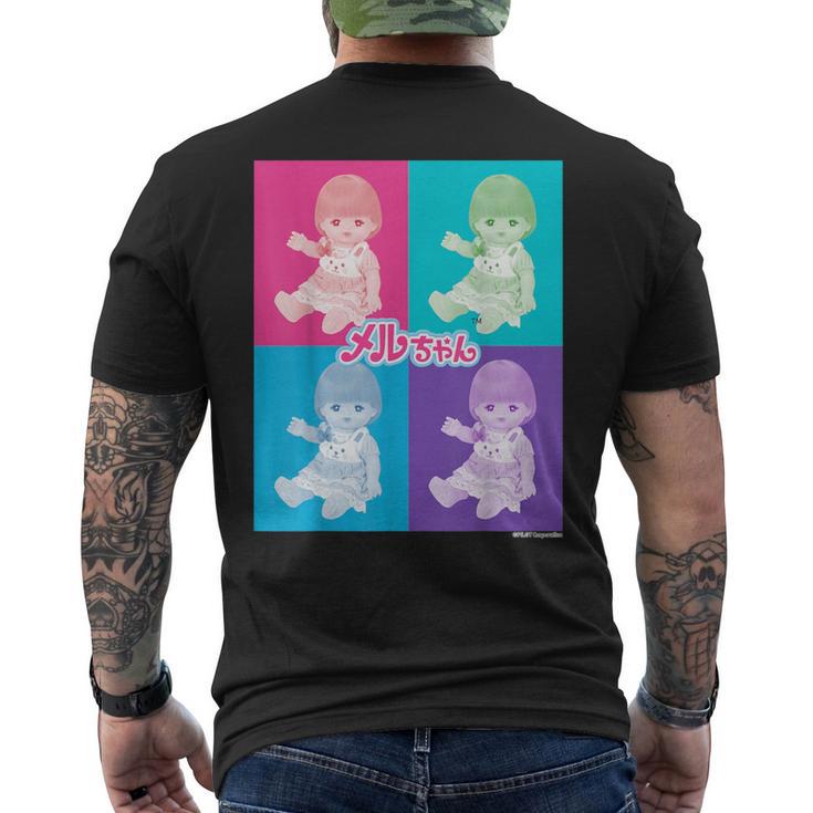 メルちゃん 派手かわ メンズTシャツ バックプリント