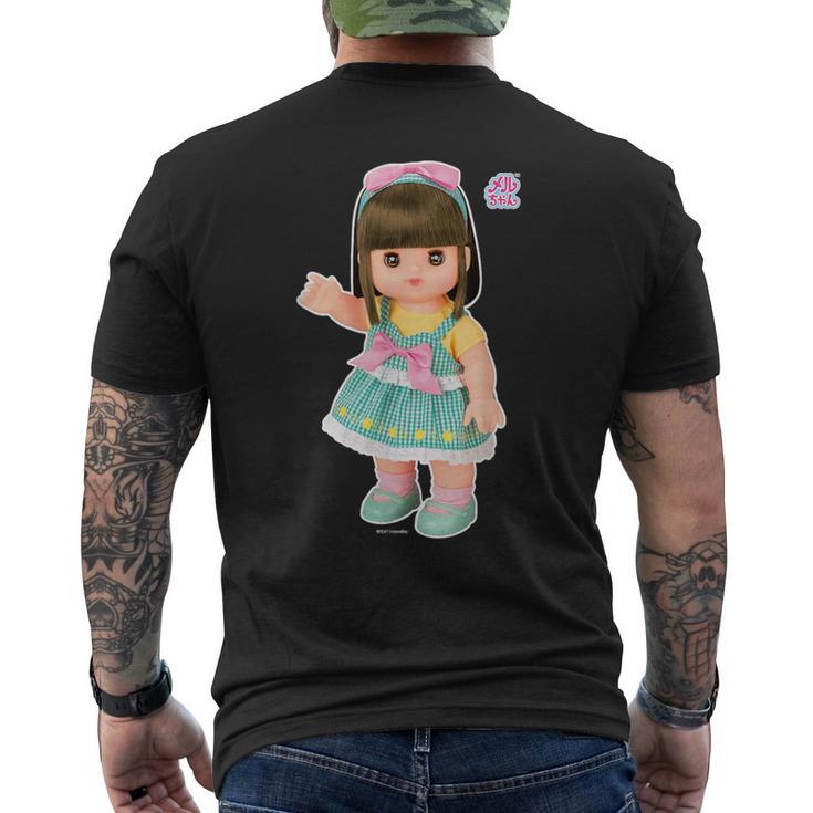 メルちゃんのおともだち りこちゃん Bigプリント メンズTシャツ バックプリント