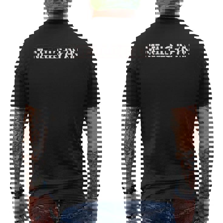 メルちゃんのペット いぬのポコちゃん バックプリント2 メンズTシャツ バックプリント