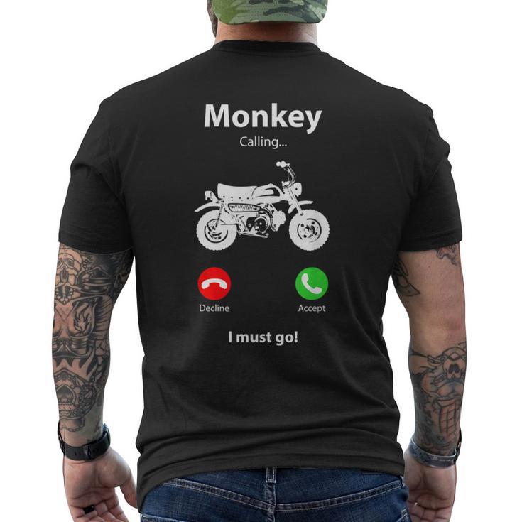 モンキー Z50 原付 バイク レトロ ヴィンテージ 日本 メンズTシャツ バックプリント