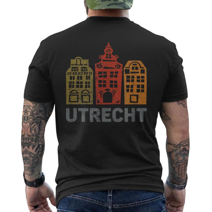 ユトレヒト旧市街 メンズTシャツ バックプリント
