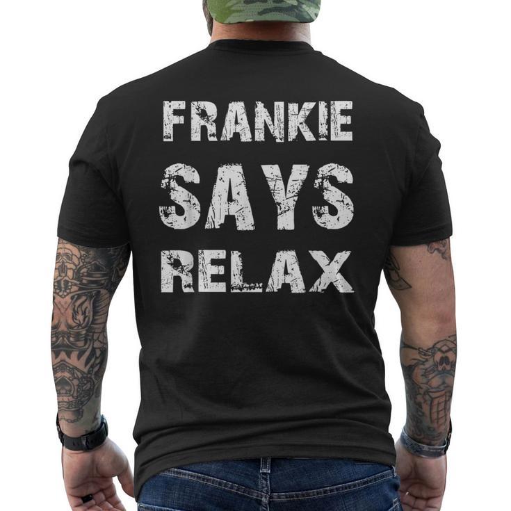 リラックスフランキー ファニー メンズTシャツ バックプリント