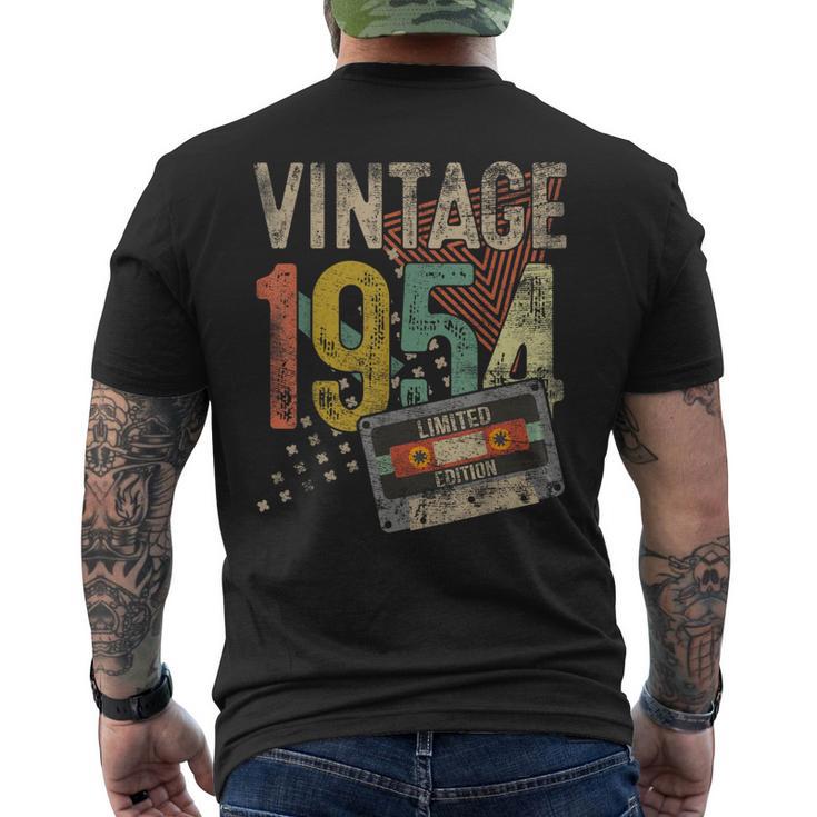 ヴィンテージ 1954 71歳の誕生日プレゼント 男女兼用 71歳 メンズTシャツ バックプリント