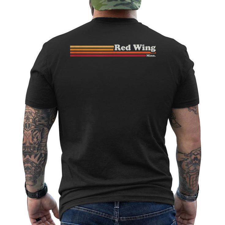 ヴィンテージ1980年代グラフィックスタイルレッドウィングミネソタ州 メンズTシャツ バックプリント