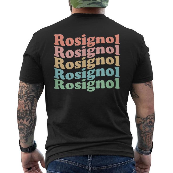 ヴィンテージ70年代ガイアナヒッピーシティ レトロロシニョール メンズTシャツ バックプリント