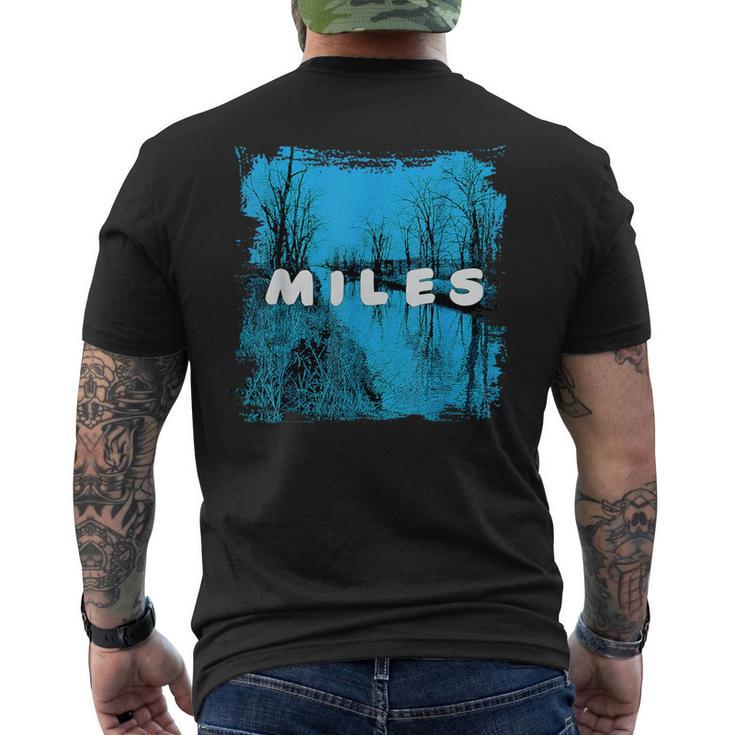 公式マイルス・デイビス・ジャズ・アイコン・マーチ New Quintet メンズTシャツ バックプリント
