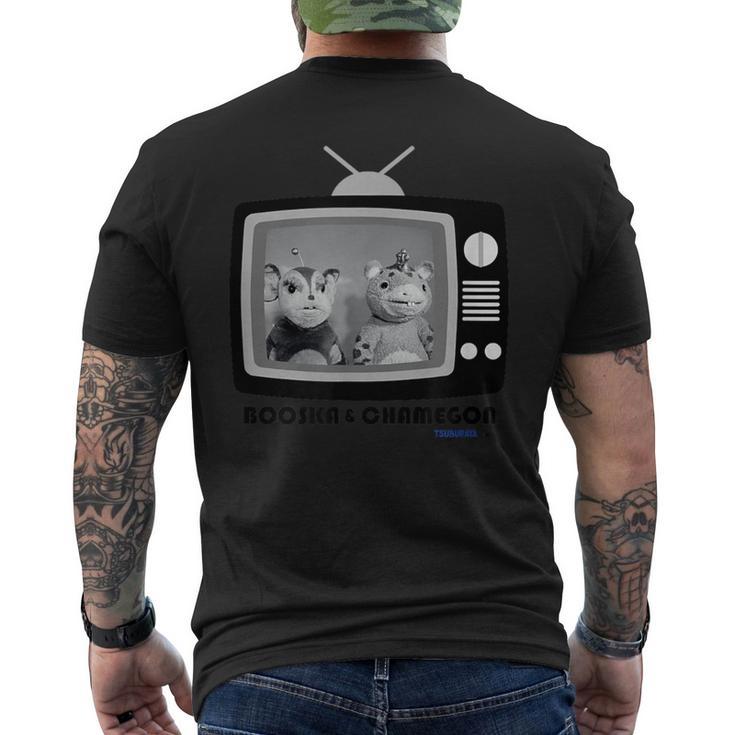 快獣ブースカシリーズ Tvレトロ05 メンズTシャツ バックプリント