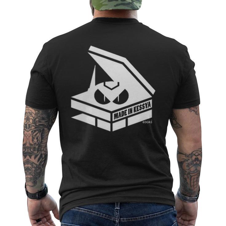 悪の秘密結社 メイドインケッシャ メンズTシャツ バックプリント