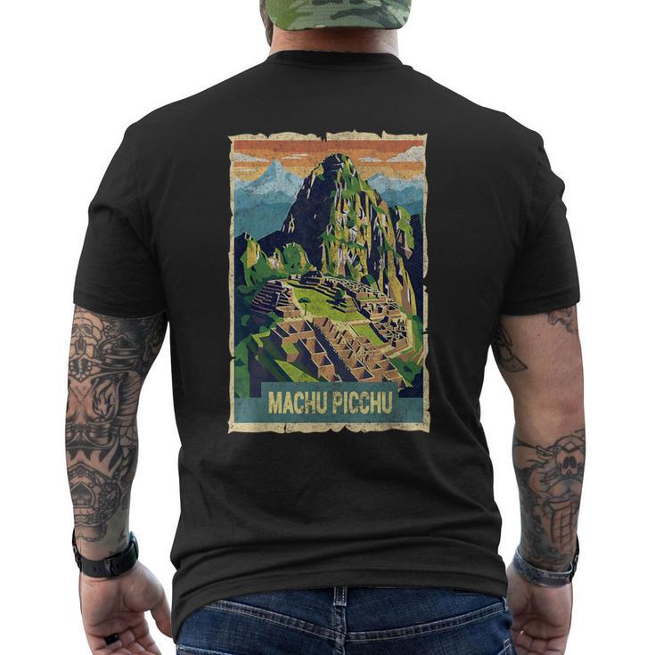 旅行 ペルー リマ マチュピチュ クスコ 家族 バケーション お土産 メンズTシャツ バックプリント