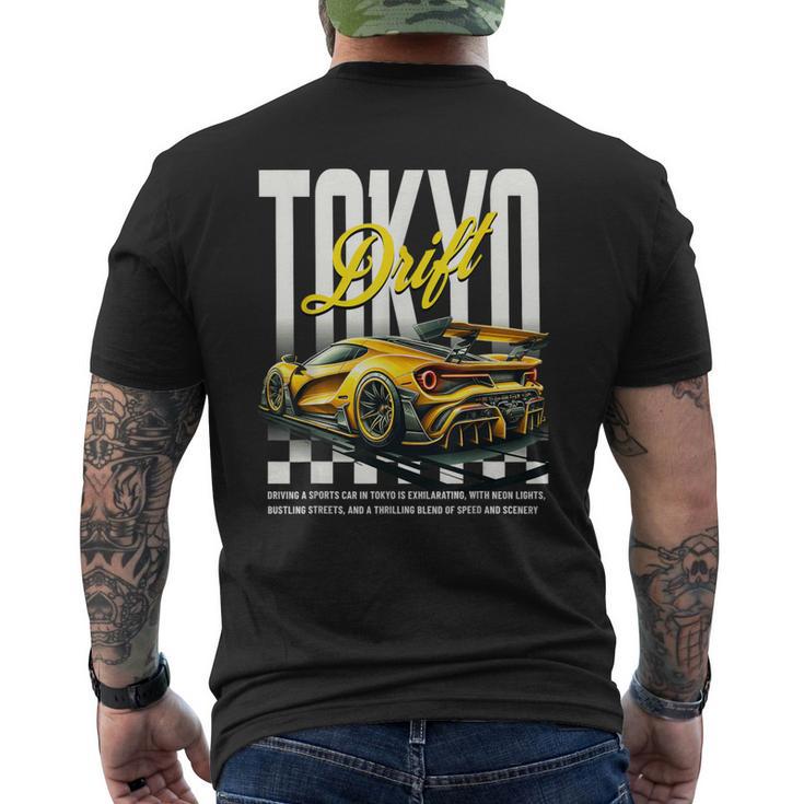 東京ドリフト メンズTシャツ バックプリント